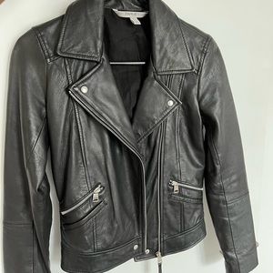 ZARA leather jacket - like new!!